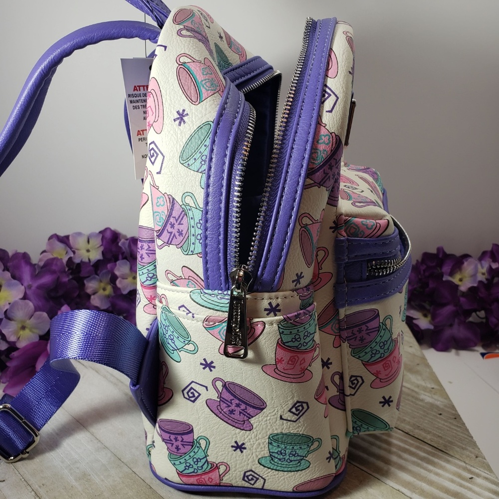 Disny Loungefly Mad Hatter Mini backpack - Picture 8 of 8